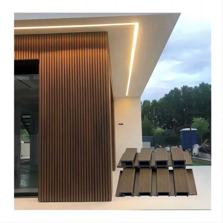 application of wpc exterior wall panel 1