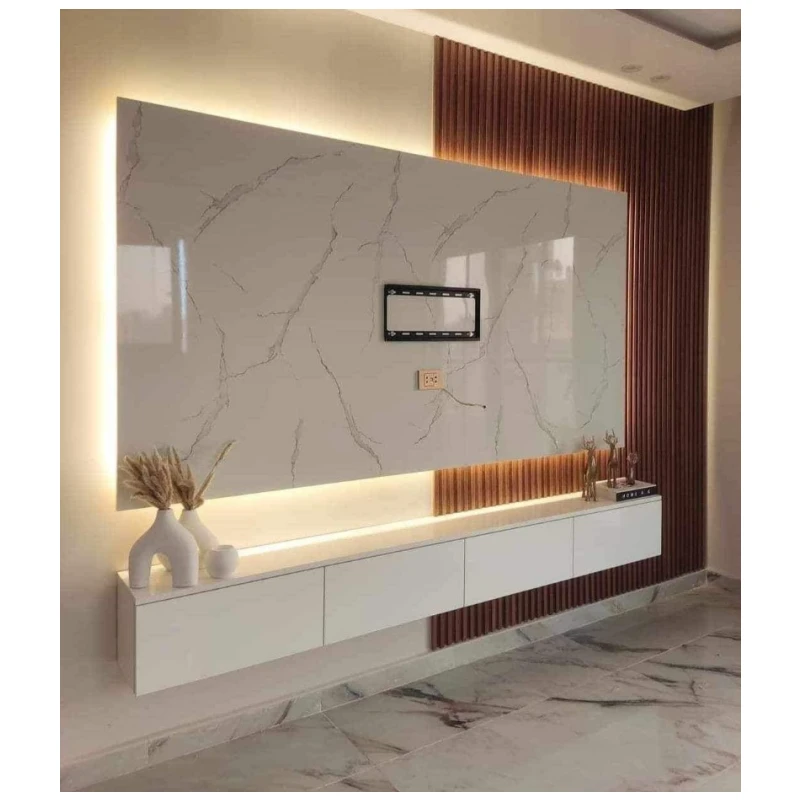 Placa UV de marbre de PVC