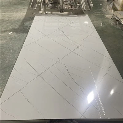 Full de panell de paret de marbre PVC