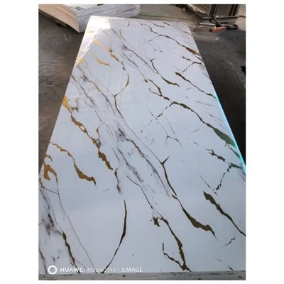 Panell de paret PVC Revestiment UV Mármol