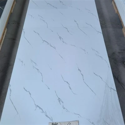Tauler de PVC de marbre blanc